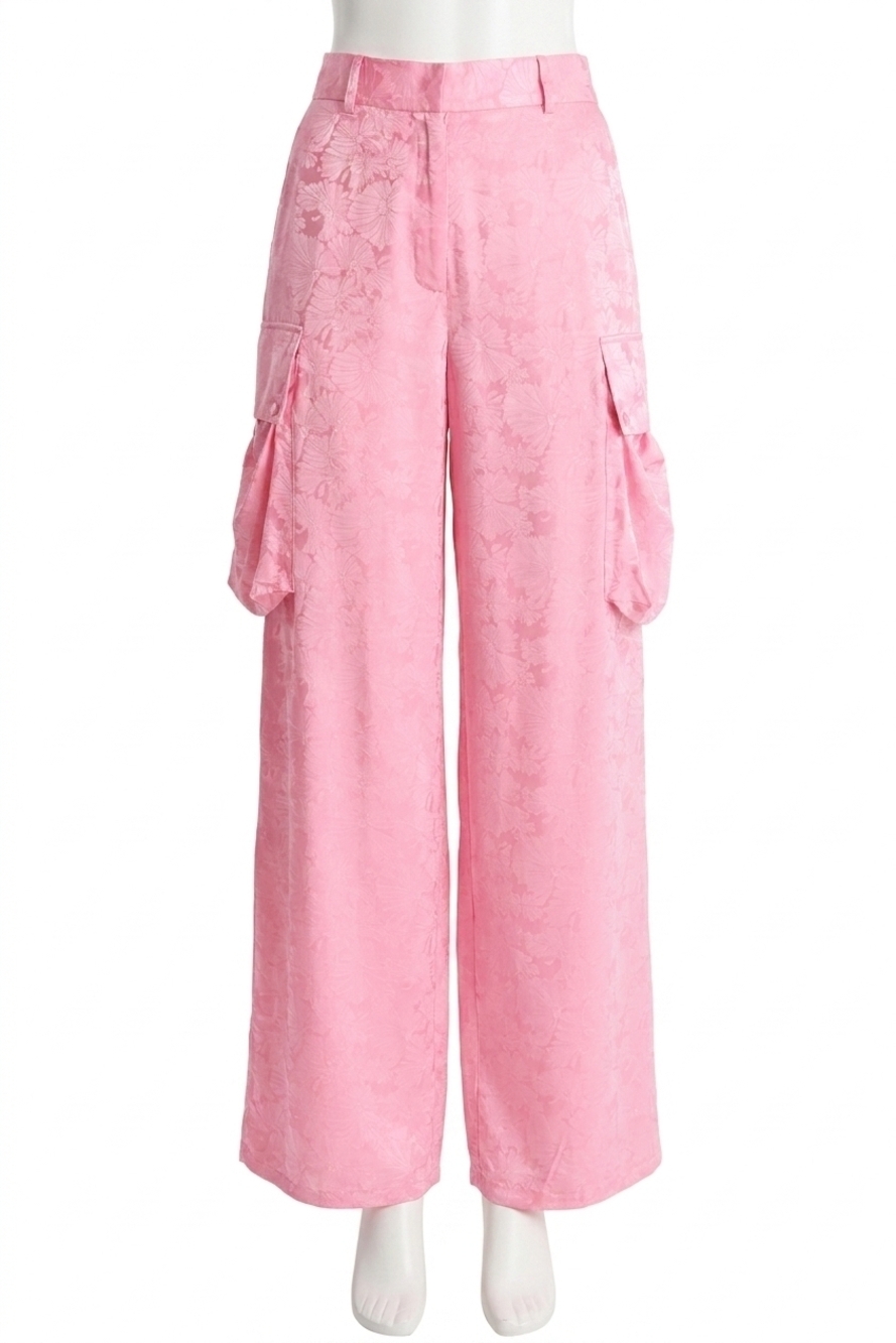 NEW RONNY KOBO matthew cargo pants in sachet pink